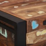  Skladišne sjedalice Miješani drveni tonovi Čvrsto obnovljeno drvo | shoptok.hr