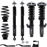 Coiloverji za BMW E46, 24 nivojev nastavljivega blaženja, izboljšana udobnost, črna, (5000157679)