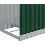  Nosilec za polena zelen 40x45x170 cm pocinkano jeklo | Shoptok.si