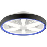 Brilliant GAIANO LED RGBW plafonski ventilator sa svetlom LED/48W/230V crni sa daljinskim upravljačem | Eponuda.com