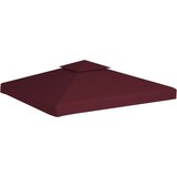  Pokrov za sjenicu s 2 razine 310 g/m² 3 x 3 m bordo | shoptok.hr