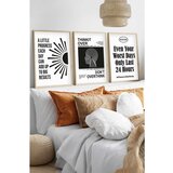 WALLXPERT Huhu563 - Višenamenska dekorativna slika u okviru (3 komada) 30 x 40 cm | Eponuda.com