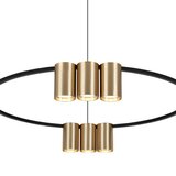 Visilica na sajli GENESIS 10xGU10/8W/230V zlatna | Eponuda.com
