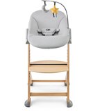 Kinderkraft stol za hranjenje 2v1 Enock, Calmee grey | Shoptok.si