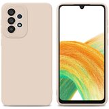 Cadorabo Case, združljiv s Samsungom v Fluid Cream - zaščitni pokrov iz fleksibilnega silikona TPU, (20617741) | Shoptok.si