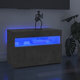 The Living Store TV omarica z LED lučkami 2 kosa betonsko siva 60x35x40 cm - TV Omarica, (21374907) Cene