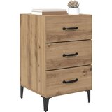 vidaXL Nočna omarica artisan hrast 40 x 40 x 66 cm Konstruiran les | Shoptok.si