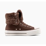 Converse Ženske patike chuck taylor all star fold-over lift platform xhi faux fur | Eponuda.com