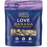 Fish4Dogs Love ribji zvitki z banano - 100 g Cene