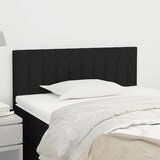 Maison Chic posteljno vzglavje - vzglavna omarica - nočna omarica črno 90x5x78/88 cm blago, (21705626) | Shoptok.si
