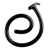 Ouch! Ass Snake Dildo Black 100cm | shoptok.hr