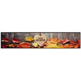  Tepih perivi s jesenskim uzorkom 60x300 cm baršunasti | shoptok.hr