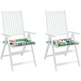  Jastuci za stolice 2 kom višebojni 40 x 40 x 3 cm od tkanine | shoptok.hr