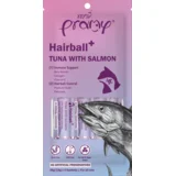 priboljšek za mačke Hairball iz tune in lososa 4x14 g