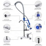 ELITE EDITION Kuhinjska pipa – Profesionalna armatura za pomivalnice | Pipa PRO1399 — 75 cm | Shoptok.si