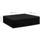  Navlake za vrtni namještaj s 8 ušica 2 kom 200 x 200 x 70 cm | shoptok.hr