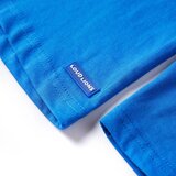  Dječja majica dugih rukava kobaltnoplava 128 | shoptok.hr