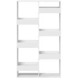  Regal za knjige bijeli 100x33x175 cm od konstruiranog drva | shoptok.hr