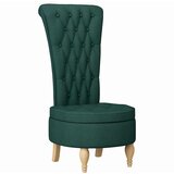  Fotelja sa zaštitom Tamnozelena 56,5 x 70 x 110 cm tkanina | shoptok.hr