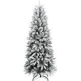  Umjetno božićno drvce sa 150 LED žarulja i snijegom 120 cm | shoptok.hr