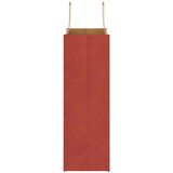  Papirnate vrećice 250 kom s ručkama crvene 26x12x35 cm | shoptok.hr