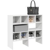  Stalci za cipele 2 kom koji se mogu složiti bijeli 89,5x30x40cm | shoptok.hr