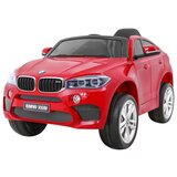  Dječji električni automobil BMW X6M – lakirani crveni | shoptok.hr