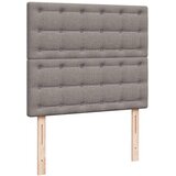  Otomanski krevet madracem i LED Taupe 120x190 cm tkanina | shoptok.hr