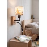Brilagi Fleksibilna LED lampa BOBO WOOD 1xE27/25W/230V + LED/3W hrast/crna/bela/životinje. | Eponuda.com