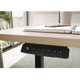 Germania Električna dvižna pisalna miza v hrastovem dekorju 80x160 cm – | Shoptok.si