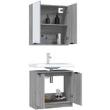  2-dijelni set kupaonskih ormarića boja hrasta sonome drveni | shoptok.hr