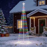  Stožasto LED božićno drvce 470 LED lampica Čelik | shoptok.hr