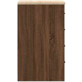 vidaXL Garažna omara za shranjevanje 30x51x85 cm trdna borovina | Shoptok.si
