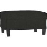 vidaXL Stolček za noge črno 70x55x41 cm blago, (20983866) | Shoptok.si