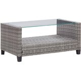  6-dijelni set vrtnih sofa od poliratana s jastucima tamnosivi | Eponuda.ba