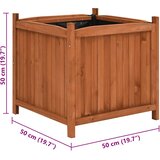  Povišene gredice 2 kom 50 x 50 x 50 cm od jelovine | Eponuda.ba