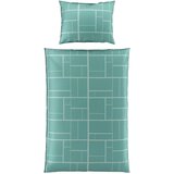 Dieter Knoll posteljnina aline 140/200 cm saten žadasto zelena | Shoptok.si