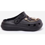 Boto Women's Foam Slippers With Embellishments Black Linaviela | shoptok.hr