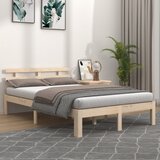  Okvir za krevet od masivnog drva 180 x 200 cm veliki bračni | shoptok.hr