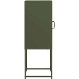  Komoda Maslinasto zelena 36x39x107 cm Hladno valjani čelik Slike