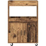  kolica Drvo hrasta 60 x 39,5 x 89 cm Prerađeno drvo | shoptok.hr