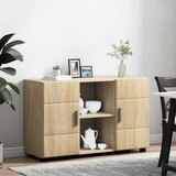  Kreveta s policom FLORIN Sonoma hrast 88,5 x 30,5 x 55,5 cm | Shoptok.si