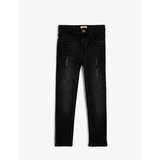 Koton Jeans - Black - Straight Cene