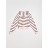 Sinsay Oversize dukserica s pamukom na pruge | shoptok.hr