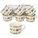  Set šoljica za kafu i čaj, 6 komada, etno dezen, 150 ml Cene