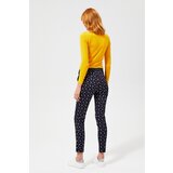 Marisse Printed Trousers Z-Sp-3010 Navy | shoptok.hr