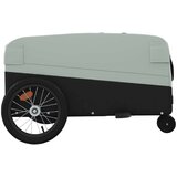 Prikolica za bicikl crno-siva 45 kg željezna | shoptok.hr