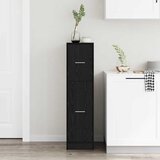  Apoteka za pohranu Crni hrast 30 x 41 x 118 cm | shoptok.hr