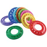 Mađarski proizvođač Luknjasti obroči za metanje 24 cm - D-Toys | Shoptok.si
