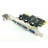 Maiwo PCI-Express kontroler 4-port USB 3.0 | Eponuda.com